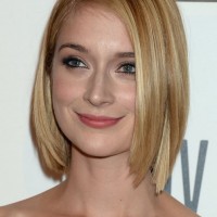 Caitlin Fitzgerald A Line Bob Haircut