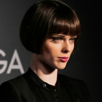 Coco Rocha Short Straight Bob Cut