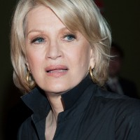 Diane Sawyer Short Bob Hairstyle for Older Women Over 60