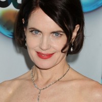 Elizabeth McGovern Short Brunette Bob Hairstyles