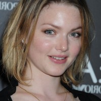 Holliday Grainger Medium Ombre Bob Hairstyle