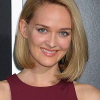 Jess Weixler Lovely Short Straight Bob Hairstyle