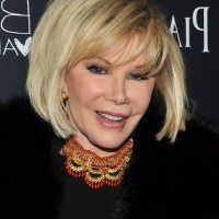 Joan Rivers Short Hairstyle for Older Women Over 60