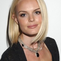Kate Bosworth Medium Sleek Bob Hairstyle