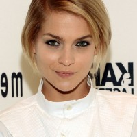 Leigh Lezark Short Ombre Bob Hairstyle for Fall