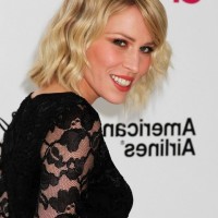 Natasha Bedingfield Short Tousled Curly Bob Hairstyle