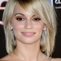 Norma Ruiz Medium Choppy Bob Hairstyle with Bangs