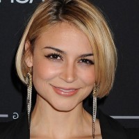 Samaire Armstrong Short Inverted Bob Haircut