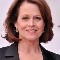 Sigourney Weaver Layered Bob Haircut for Women Over 50