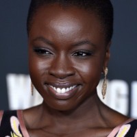 Danai Gurira Close Cropped Curly Hairstyle for Black Women