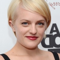 Side Parted Hairstyle for Straight, Fine Hair - Elisabeth Moss Hairstyles