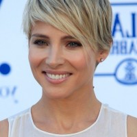 Elsa Pataky Longer Pixie Cut with Bangs