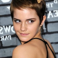 Emma Watson Cute Short Pixie Haircut for Summer