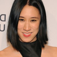 Eva Chen Black Graduated Bob Haircut for Summer