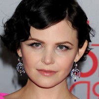 Ginnifer Goodwin Short Black Finger Wave Hairstyle