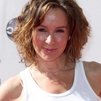 Short Omrbe Curly Bob Hairstyle - Jennifer Grey's Haircut