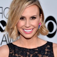 Keltie Knight Haircut: Short Messy Haircut with Bangs