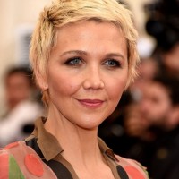 Maggie Gyllenhaal Boyish Edgy Short Blonde Pixie Cut for Women