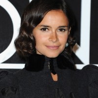 Miroslava Duma Elegant Short Wavy Curly Hairstyle