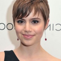 Sami Gayle Textured Short Pixie Cut with Bangs