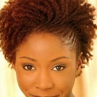 2014 Short Cornrows Hairstyle for Black Women