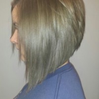 Side View of Graduated Bob Haircut