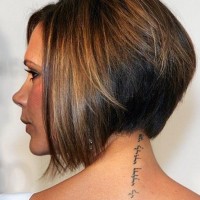 Side View of Short Wedge Bob Haircut