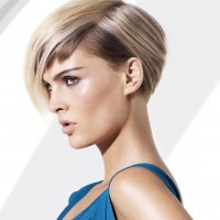 Side View of Wedge Haircut