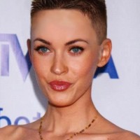 Very Short Flat-top Haircut for Women