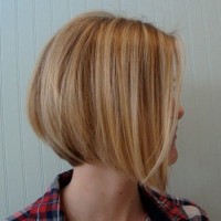 Side View of Graduated Bob Cut - Cute Bob Hairstyles for Girls