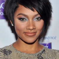 African American Short Black Razor Cut from Bria Murphy