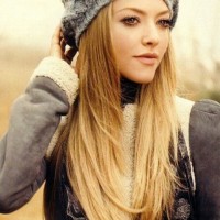 Amanda Seyfried Cute Long Ombre Hair