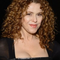 Bernadette Peters Medium Blonde Curly Hairstyle