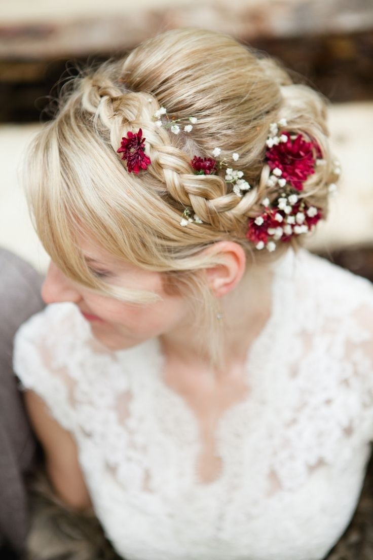Braid Updo Hairstyles for Wedding