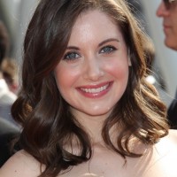 Casual Everyday Hairstyle for Medium Length Hair from Alison Brie