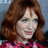 Christina Hendricks Readhead - Short Wavy Bob Cut for Women Over 40