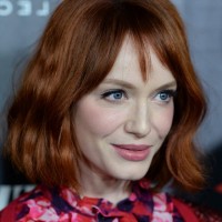 Christina Hendricks Readhead - Short Wavy Bob Cut for Women Over 40