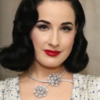 Dita Von Teese Finger Wave