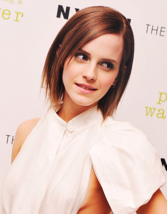 Emma Watson Razor Cut