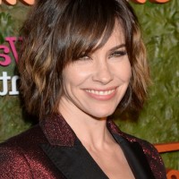 Evangeline Lilly Short Messy Layered Razor Cut