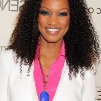 Garcelle Beauvais Naturally Curly Hairstyle for Shoulder Length Hair