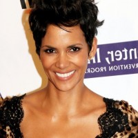 Halle Berry Cool Spiked Layered Razor Cut for Women