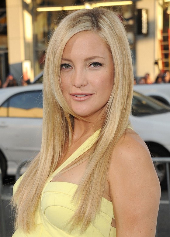 Kate Hudson Long Straight Hairstyles