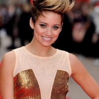 Kimberly Wyatt Faux Hawk Haircut for Women