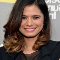 Latest Most Popular Medium Ombre Hairstyle from Melonie Diaz