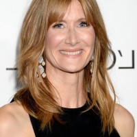 Laura Dern Shoulder Length Straight Haircut for Women Over 50