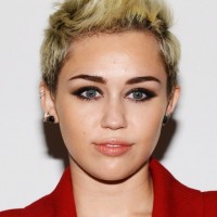 Miley Cyrus Short Fauxhawk Haircut for Oval Faces