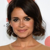 Most Popular Short Wavy Hairstyle from Miroslava Duma