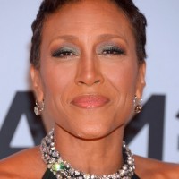 Robin Roberts Fauxhawk For Women Over 50 with Short Hair