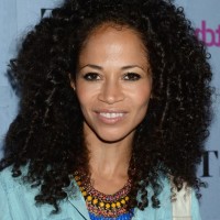 Sherri Saum Black Curly Hairstyle for Medium Hairstyles